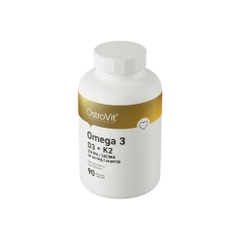 OSTROVIT OMEGA3 + D3 + K2  DẦU CÁ FISH OIL - (90 VIÊN)