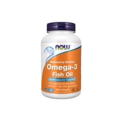 Now Omega-3 1000mg Fish Oil 180EPA/ 120DHA
