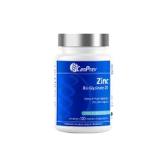 CanPrev Zinc Bis-Glycinate 25mg - Viên Uống Kẽm (120 Viên)