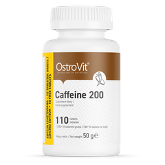 OSTROVIT CAFFEINE 200MG - VIÊN UỐNG GIÚP TỈNH TÁO, TẬP TRUNG (110 VIÊN)