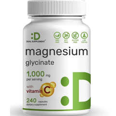 Deal Supplement Magnesium Glycinate 1000mg - 240 viên