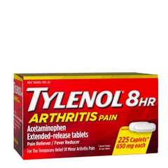 Tylenol 8HR 650mg - 225 viên
