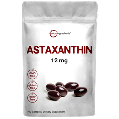 Micro Astaxanthin 12mg - Viên uông hàm lượng astaxanthin cao, chống oxy hóa cực mạnh