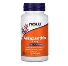 Now Astaxanthin 4mg, Viên uống tăng cường đề kháng. miễn dịch