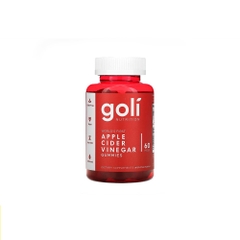 Goli Apple Cider Vinegar Gummies - Kẹo dẻo giấm táo (60 viên)