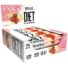 Warrior DIET Bars Protein, Bánh Protein Ăn Kiêng, Ít Calo, Ít Đường,