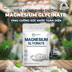 Micro Ingredients Magnesium Glycinate (200 Viên)