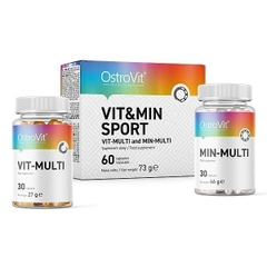 OSTROVIT Combo Sport Vitamin + Mineral (30 lần dùng)
