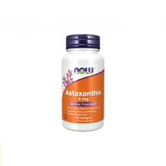 Now Astaxanthin 4mg, Viên uống tăng cường đề kháng. miễn dịch