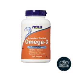 Now Omega3 Fish Oil - Viên uống bổ sung dầu cá 100% nguyên chất (100/200/500 viên)