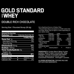 GOLD STANDARD 100% WHEY 2LBS