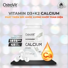 Ostrovit Vitamin D3 K2 Calcium (90 VIÊN)