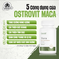 OSTROVIT MACA - NHÂN SÂM PERU - 90 VIÊN