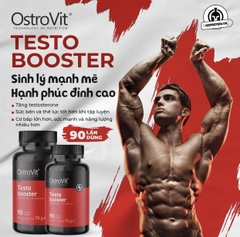 OSTROVIT TESTO BOOSTER - HỖ TRỢ TĂNG TESTOSTERONE (90 VIÊN)