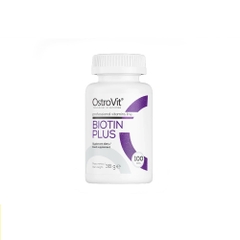 OSTROVIT BIOTIN PLUS - TĂNG CƯỜNG MIỄN DỊCH, HỖ TRỢ ĐẸP DA, KHỎE MÓNG , MỌC TÓC (100 VIÊN)