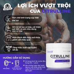 Ostrovit Citrulline 210g - Giúp pump cơ hiệu quả hơn