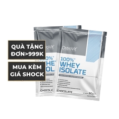 Sample 100% Whey Isolate Ostrovit 30g - Whey Protein Gói 1 Lần Dùng