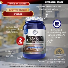 Precision Whey Protein 100% Hydrolyzed 2lbs - 28 Serving