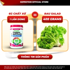 ORGAIN ORGANIC SUPERFOODS PROBIOTICS - BỘT RAU CỦ HỮU CƠ 280GRAM