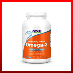 Now Omega3 Fish Oil - Viên uống bổ sung dầu cá 100% nguyên chất (100/200/500 viên)
