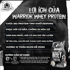 Warrior Whey Protein - Sữa Tăng Cơ - 2kg