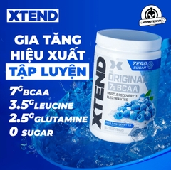 XTEND BCAA - PHỤC HỒI CƠ BẮP, TĂNG SỨC BỀN (30 LẦN DÙNG)