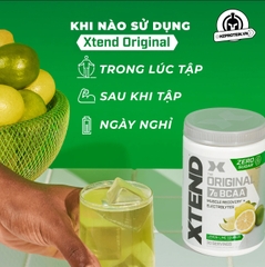 XTEND BCAA - PHỤC HỒI CƠ BẮP, TĂNG SỨC BỀN (30 LẦN DÙNG)