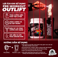 NUTREX OUTLIFT (20 LẦN DÙNG)