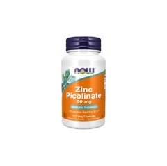 NOW ZINC PICOLINATE 50MG (120 VIÊN) - VIÊN UỐNG BỔ SUNG KẼM HÀM LƯỢNG CAO