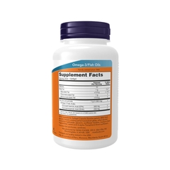 NOW ULTRA OMEGA-3 FISH OIL 500EPA/250DHA - DẦU CÁ HỖ TRỢ SỨC KHỎE MẮT (180 VIÊN)