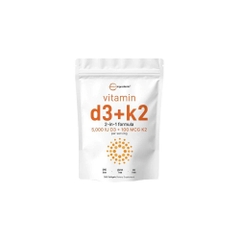 MICRO INGREDIENTS VITAMIN D3 5000+K2 - THÚC ĐẨY XƯƠNG LUÔN CHẮC KHỎE (300 VIÊN)