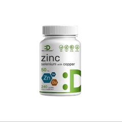 Deal Supplement Zinc 50mg with Selenium + Copper (240 Viên) - Hỗ Trợ Hệ Miễn Dịch Và Sức Khỏe Xương Khớp