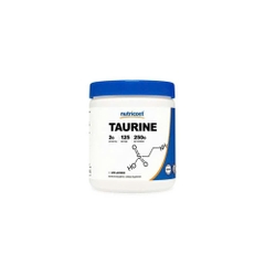 Nutricost Taurine Powder 250 Grams - Cải Thiện Sức Mạnh Và Phục Hồi Cơ Bắp (125 Lần Dùng)