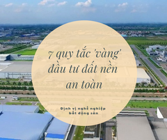 07 Quy Tắc 'Vàng' Đầu Tư Đất Nền An Toàn