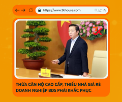 Doanh nghiệp BĐS phải khắc phục nghịch lý thừa căn hộ cao cấp, thiếu nhà giá rẻ