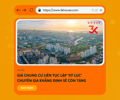 Giá chung cư liên tục lập 