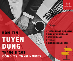 BẢN TIN TUYỂN DỤNG - Sàn Giao Dịch Bất Động Sản Hometube Tuyển Dụng (THU NHẬP HẤP DẪN)