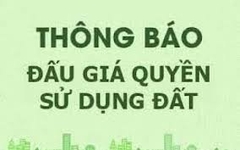 Ngày 23/11/2020, đấu giá quyền sử dụng đất tại quận Bắc Từ Liêm, Hà Nội
