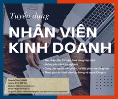 Tuyển dụng: Nhân viên kinh doanh bất động sản tháng 10/2021