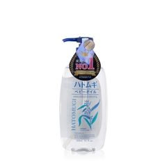 Dầu dưỡng da toàn thân cho bé Kumano Reihaku Hatomugi chiết xuất hạt ý dĩ 300ml