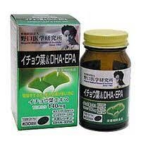 Viên uống bổ não Noguchi bổ sung DHA&EPA chiết xuất lá bạch quả 60 viên