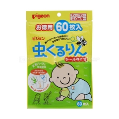 Miếng Dán Chống Muỗi Pigeon Nhật Bản (60 miếng)