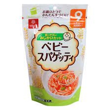 Mỳ Baby Spaghetti Hakubaku tách muối cho bé từ 9 tháng tuổi
