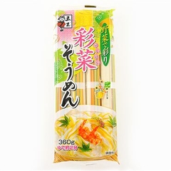 Mì Somen ngũ sắc rau củ Itsuki (Itsuki Saisai Somen noodle) 360g