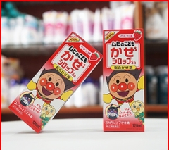 Siro ho Muhi 120ml Trị cảm sốt vị dâu