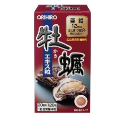 Viên giải độc gan hàu tươi Orihiro Nhật Bản 120 viên