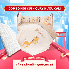 GIƯỜNG CŨI ĐA NĂNG CHO BÉ TỪ 0-12 TUỔI YOII - CDN01