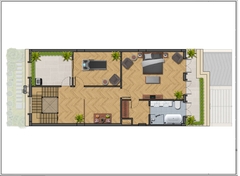 Cho thuê shophouse Avenue Garden căn LK3-27 diện tích 146,86m2