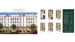 Bán Shophouse Avenue Garden mặt đường Tây Thăng Long (diện tích 153m2)