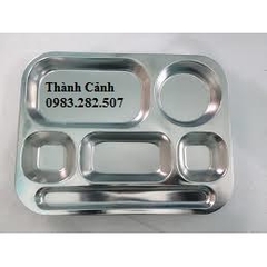 Khay phần/ khay cơm 6 ngăn KFinox